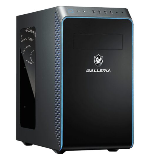 GALLERIA RM7R-R56 5700X搭載 当日出荷特選モデルの本体の外観
