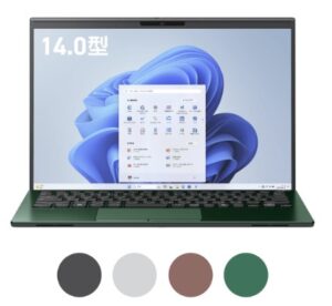 VAIO SX14-R (VJS4R18)の本体の外観