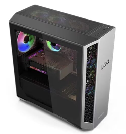 LenovoのLOQ Tower 26ADR10の本体の外観