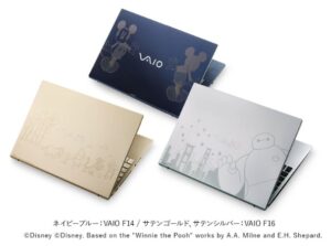 VAIO F14 (VJF1428)ディスニーモデルの本体の外観300