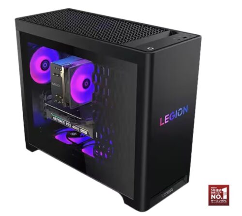 Legion Tower 5 30IAS10（Lenovo）の本体の外観