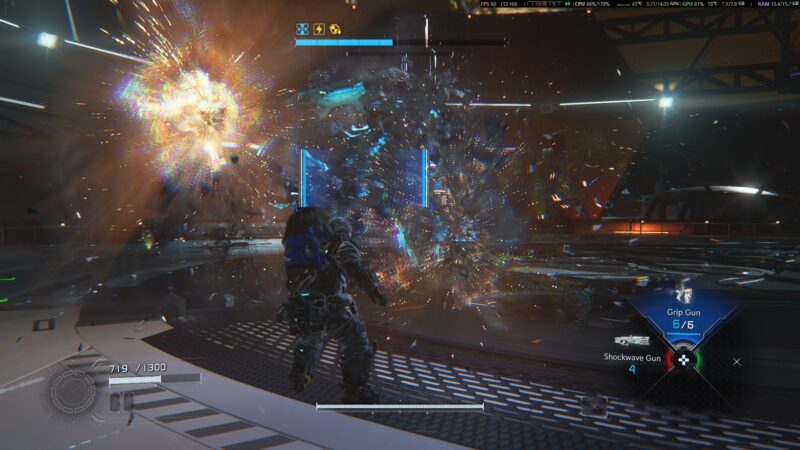 PRAGMATA SKETCHBOOKのプレイ時のワンシーン4