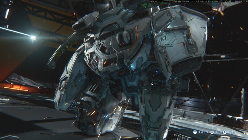 PRAGMATA SKETCHBOOKのプレイ時のワンシーン8