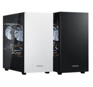 THIRDWAVE AD-R5A35A-01W Ryzen5 4500搭載（ブラック＆ホワイト）の本体の外観