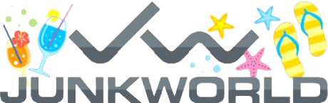 ジャンクワールドの公式ロゴ(logo)_透過