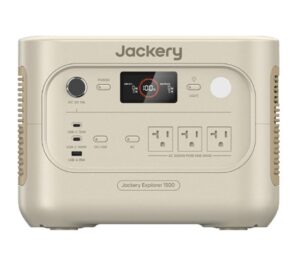 ポータブル電源 1500 New サンドゴールドの本体の見た目