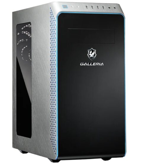 GALLERIA UA7R-78XT 7700搭載 台数限定モデルの本体の外観