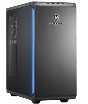 GALLERIA XPR7A-R56T8G-GD Ryzen 7 7700搭載 メモリ32GBモデルの本体の外観