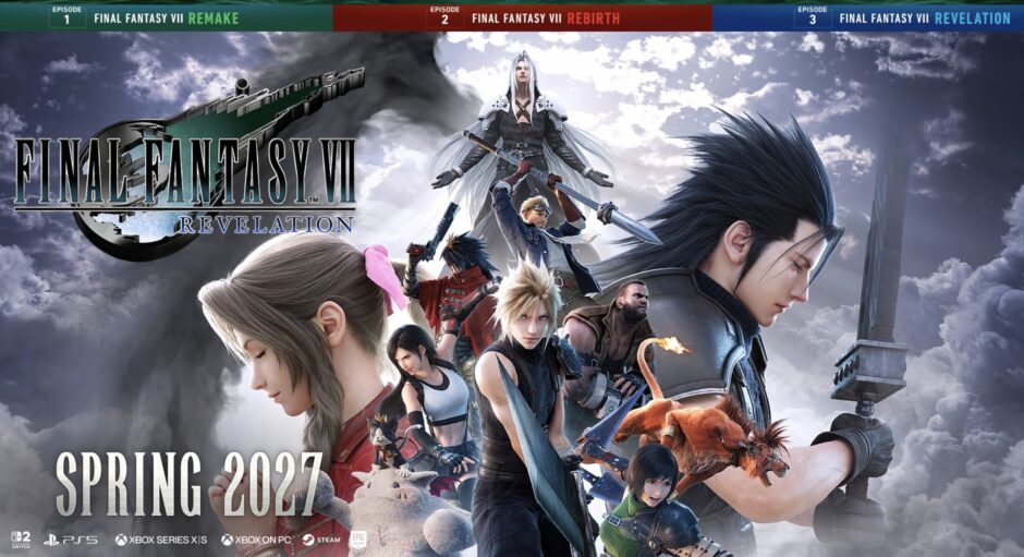 FF7リベレーションの公式メインビジュアル