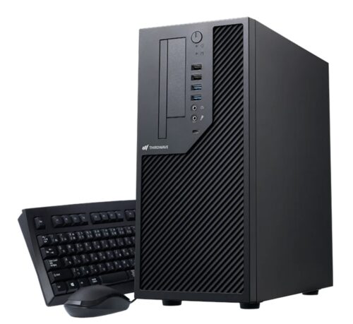 THIRDWAVE AM-R5GIGA-01B Ryzen5 5500GT搭載の本体の外観
