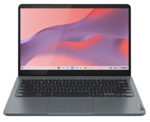 Lenovo IdeaPad Slim 3i Chromebook Plus Gen 8 - ストームグレーの本体の外観